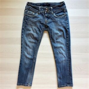 Vigoss Studio Y2K Flap Pocket Crop Jeans Women’s Size 00 / 24